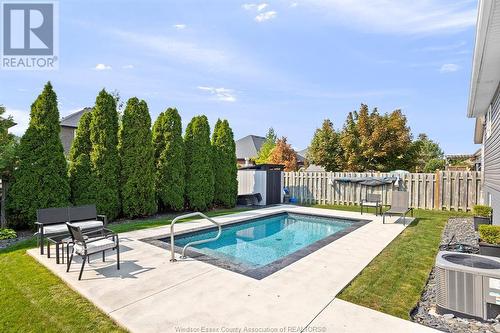 1035 Monarch Meadows, Lakeshore, ON - Outdoor With In Ground Pool With Backyard