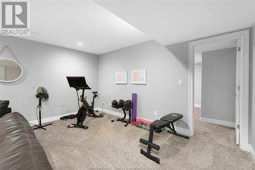 242 Meadowview Avenue, Amherstburg, ON - Indoor Photo Showing Gym Room