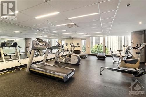 40 Nepean Street Unit#705, Ottawa, ON - Indoor Photo Showing Gym Room