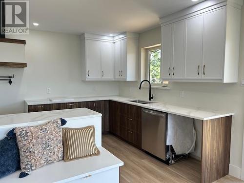 21 Berthelot St, Blind River, ON - Indoor Photo Showing Kitchen With Double Sink