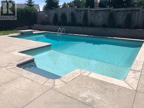 303 Berryhill Drive, London, ON - Outdoor With In Ground Pool With Backyard