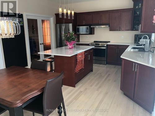 303 Berryhill Drive, London, ON - Indoor Photo Showing Kitchen With Double Sink