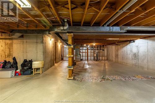 13561 Morris Road, Comber, ON - Indoor Photo Showing Basement