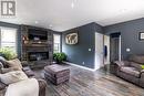 13561 Morris Road, Comber, ON  - Indoor Photo Showing Living Room With Fireplace 