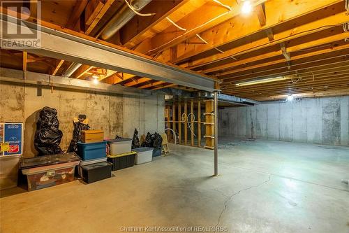 13561 Morris Road, Comber, ON - Indoor Photo Showing Basement