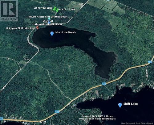 0 Lot 18, Upper Skiff Lake Rd. Road, Canterbury, NB 