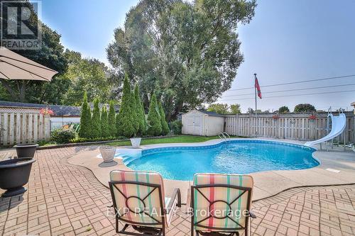 42 Tower Drive, Toronto, ON - Outdoor With In Ground Pool With Backyard