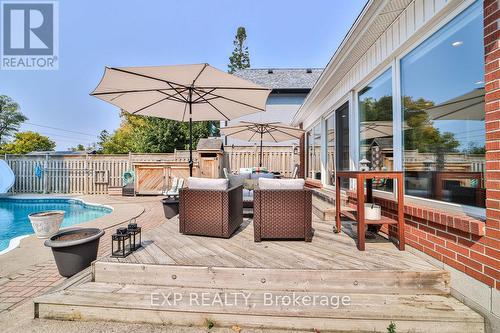 42 Tower Drive, Toronto (Wexford-Maryvale), ON - Outdoor With In Ground Pool With Deck Patio Veranda With Exterior