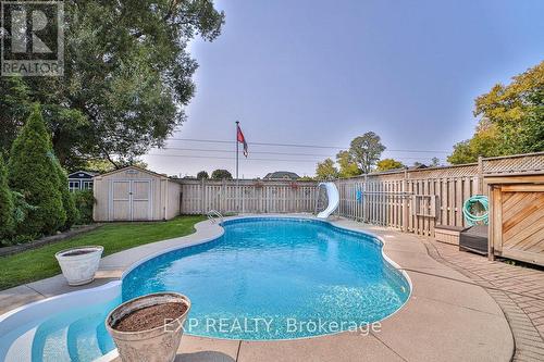 42 Tower Drive, Toronto (Wexford-Maryvale), ON - Outdoor With In Ground Pool With Backyard