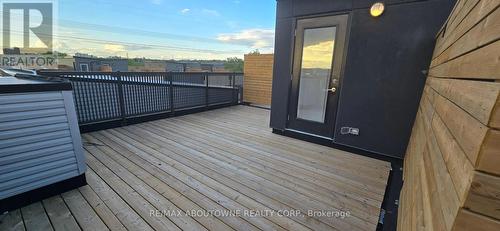 Th #64 - 40 Ed Clark Gardens, Toronto, ON - Outdoor With Deck Patio Veranda With Exterior