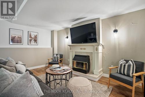 210 Huycke Street, Cobourg, ON - Indoor Photo Showing Living Room With Fireplace