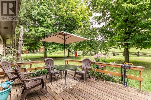 2532 Reid Side Road, Milton (Campbellville), ON - Outdoor With Deck Patio Veranda