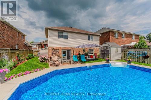 59 Lavender Road, Cambridge, ON - Outdoor With In Ground Pool With Backyard