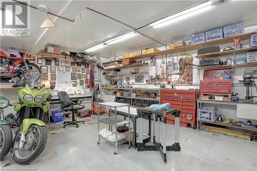 62 Hackney Ridge, Brantford, ON - Indoor Photo Showing Garage