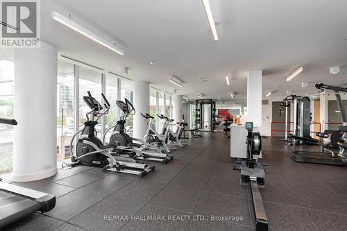 1009 - 120 Parliament Street, Toronto (Moss Park), ON - Indoor Photo Showing Gym Room