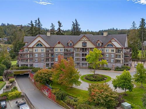 216-1375 Bear Mountain Pkwy, Langford, BC - Outdoor With Balcony With Facade