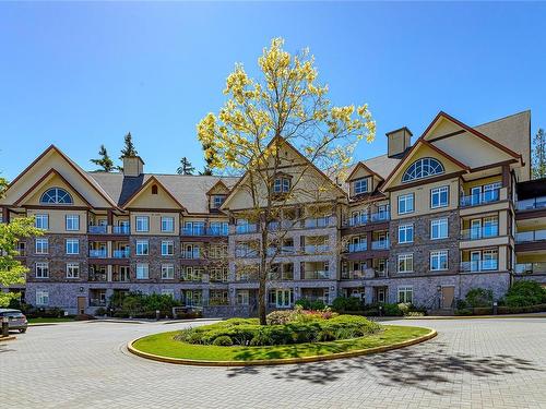 216-1375 Bear Mountain Pkwy, Langford, BC - Outdoor With Balcony With Facade