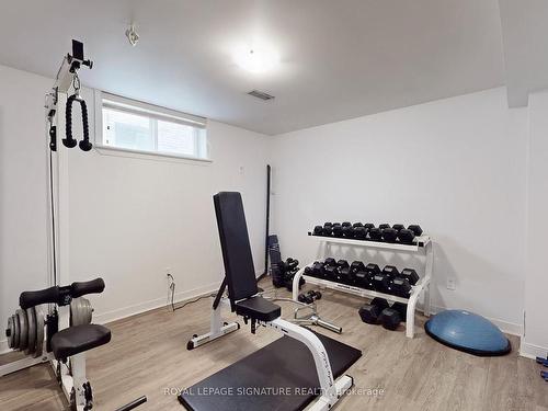 81 Garden Ave, Richmond Hill, ON - Indoor Photo Showing Gym Room