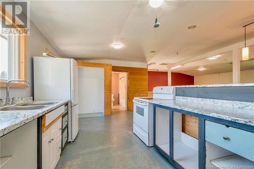 61 Coburg, Coburg, NB - Indoor Photo Showing Kitchen With Double Sink