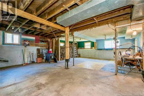 61 Coburg, Coburg, NB - Indoor Photo Showing Basement