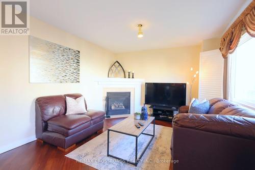 78 Trojan Crescent, Markham, ON - Indoor Photo Showing Living Room With Fireplace