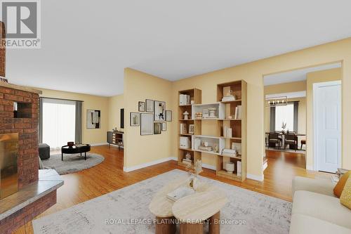 155 Clyde Street, Wellington North, ON - Indoor Photo Showing Living Room With Fireplace