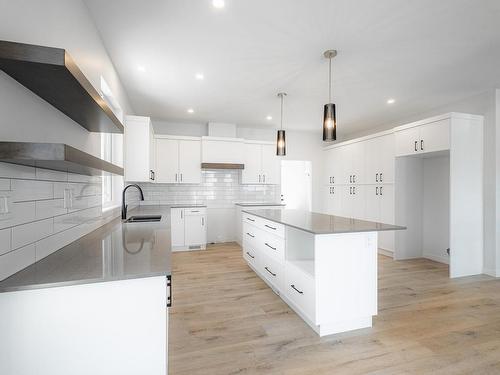 2594 Grand View Place, South Shuswap, BC - Indoor Photo Showing Kitchen With Double Sink With Upgraded Kitchen