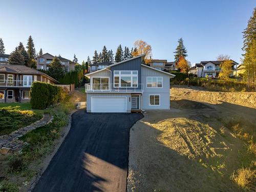 2594 Grand View Place, South Shuswap, BC - Outdoor With Facade