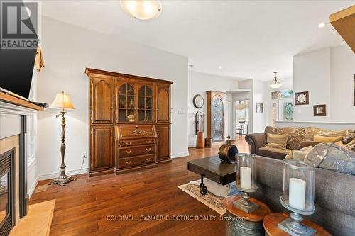 6 Wintergreen Court, Peterborough (Monaghan), ON - Indoor Photo Showing Living Room With Fireplace