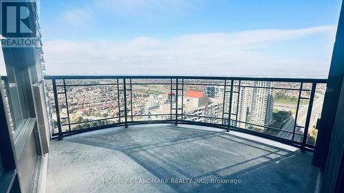 2711 - 385 Prince Of Wales Drive, Mississauga (City Centre), ON - Outdoor With Balcony With View