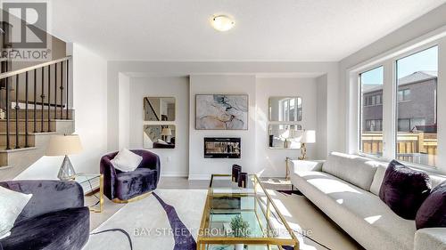 13 Pattulo Drive, Caledon, ON - Indoor Photo Showing Living Room With Fireplace