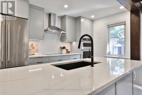 11 Hopedale Avenue, Toronto (Broadview North), ON - Indoor Photo Showing Kitchen With Upgraded Kitchen