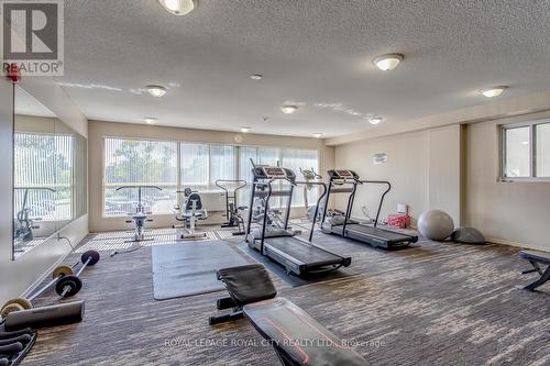 708 - 358 Waterloo Avenue S, Guelph (Central West), ON - Indoor Photo Showing Gym Room