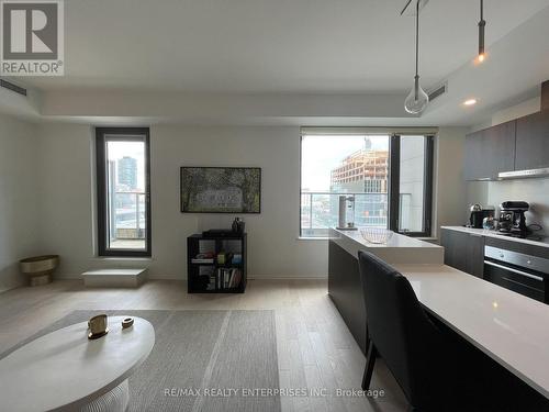 616 - 12 Bonnycastle Street, Toronto (Waterfront Communities), ON - Indoor Photo Showing Living Room