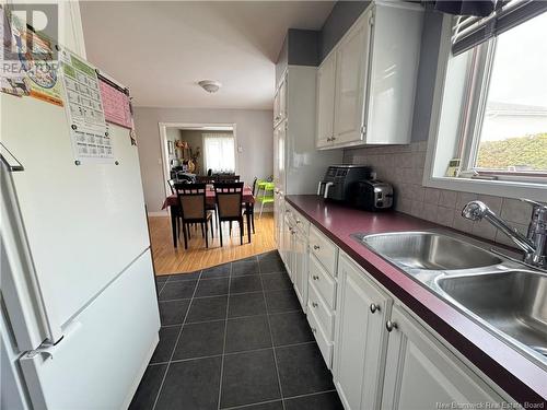 24 Rue Deschênes, Saint-Quentin, NB - Indoor Photo Showing Kitchen With Double Sink