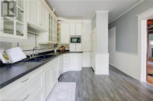 16 Edward Street, Drayton, ON - Indoor Photo Showing Kitchen With Double Sink