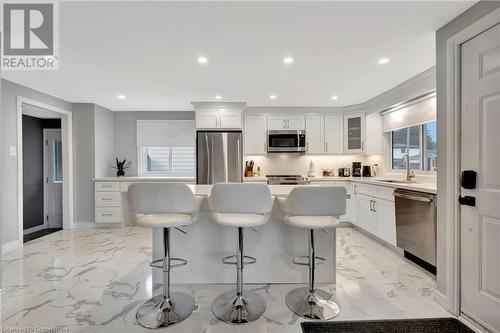 37 Broken Oak Crescent, Kitchener, ON - Indoor Photo Showing Kitchen With Upgraded Kitchen