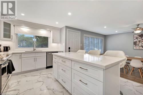 37 Broken Oak Crescent, Kitchener, ON - Indoor Photo Showing Kitchen With Upgraded Kitchen