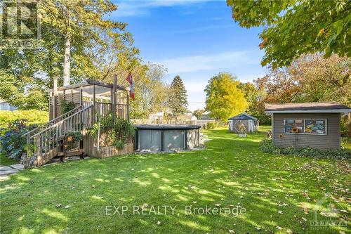 93 High Street, Prescott And Russell, ON - Outdoor With Above Ground Pool