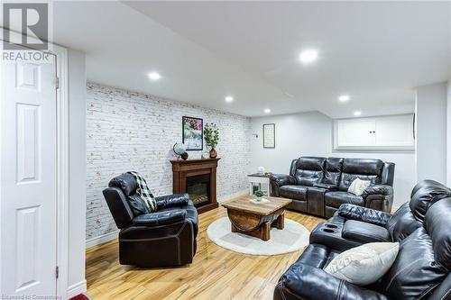 33 Spring Street, Drayton, ON - Indoor Photo Showing Other Room With Fireplace