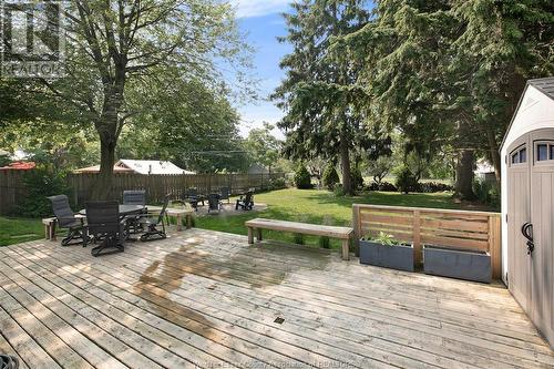 35 Mill Street, Kingsville, ON - Outdoor With Deck Patio Veranda With Backyard