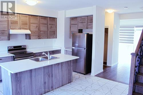 73 Holder Drive, Brantford, ON - Indoor Photo Showing Kitchen With Double Sink