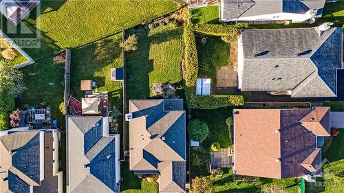 Overhead House and Yard - 1847 D'Amour Crescent, Ottawa, ON - Outdoor