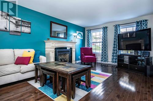 21 Sedgewick Street, Paradise, NL - Indoor Photo Showing Living Room With Fireplace