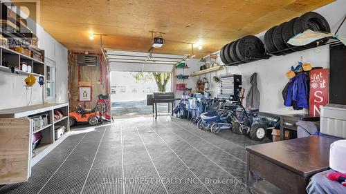 181 Mcconnell Street, South Huron (Exeter), ON - Indoor Photo Showing Garage