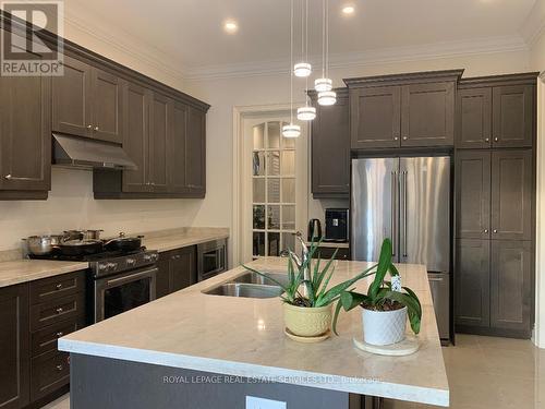 3172 William Rose Way, Oakville, ON - Indoor Photo Showing Kitchen With Double Sink With Upgraded Kitchen