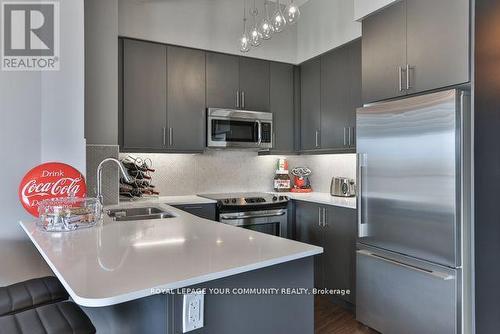 1806 - 25 Fontenay Court, Toronto, ON - Indoor Photo Showing Kitchen With Double Sink With Upgraded Kitchen