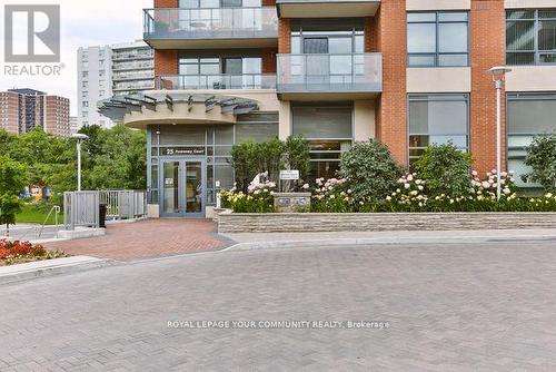 1806 - 25 Fontenay Court, Toronto, ON - Outdoor With Balcony With Facade