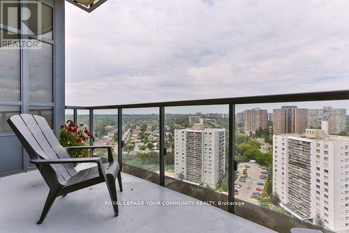 1806 - 25 Fontenay Court, Toronto, ON - Outdoor With Balcony