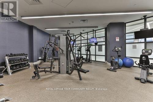 1806 - 25 Fontenay Court, Toronto, ON - Indoor Photo Showing Gym Room